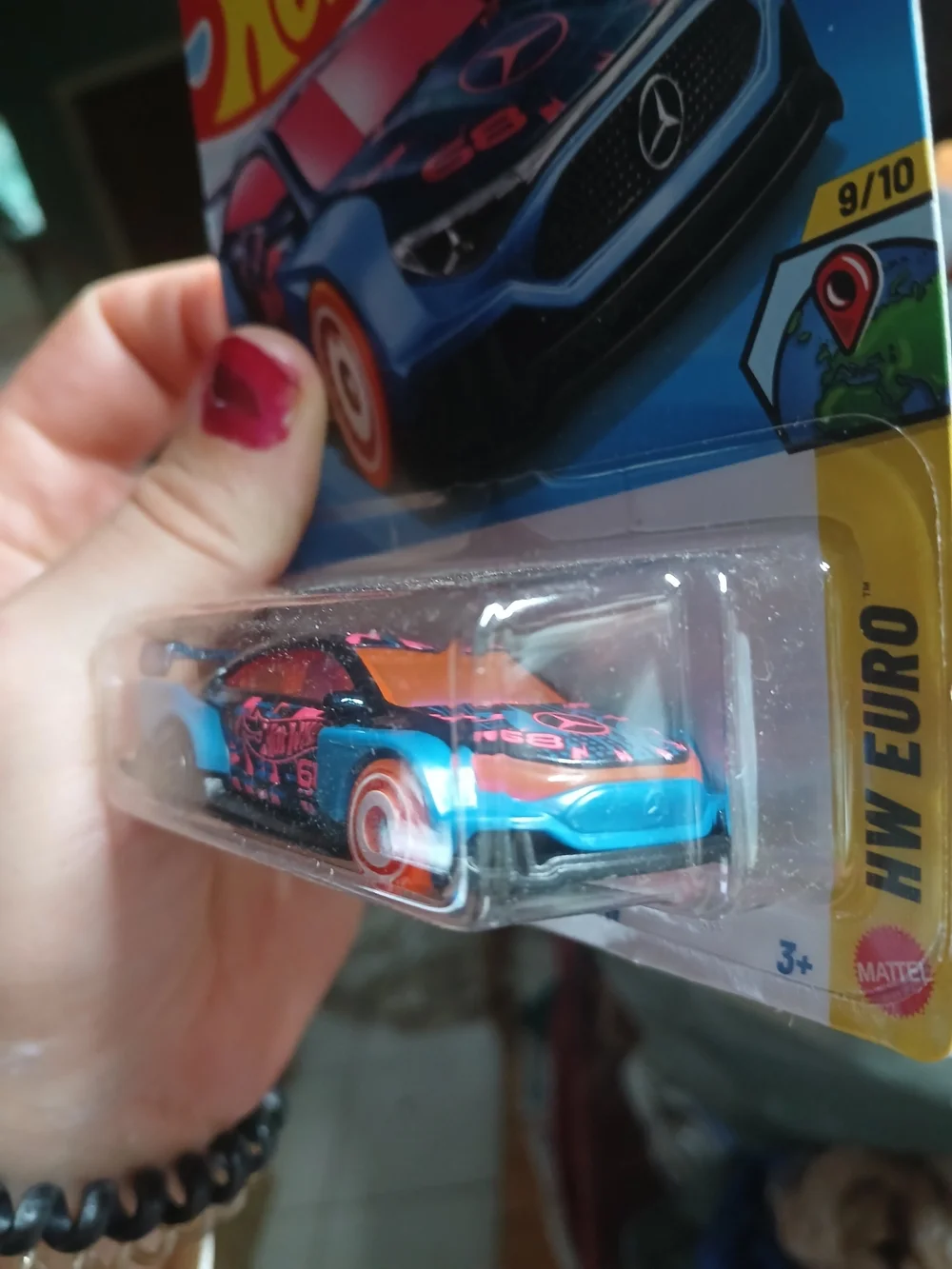 the Mercedes-Benz CLA HW from the 2026 Hot Wheels mainline series (